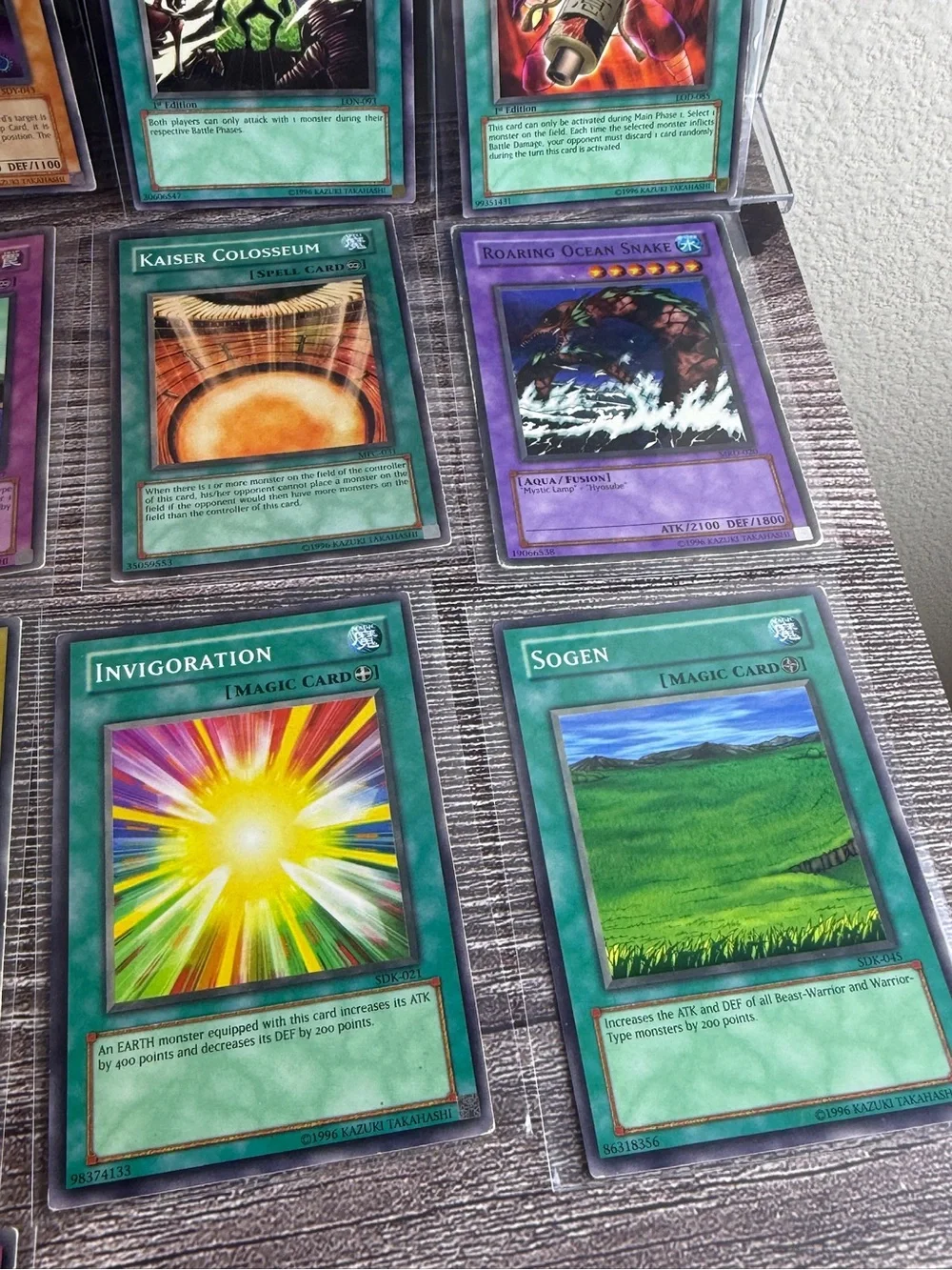 Vintage YuGiOh Lot of 20 Cards – Monsters/Spells/Traps Early Era LP